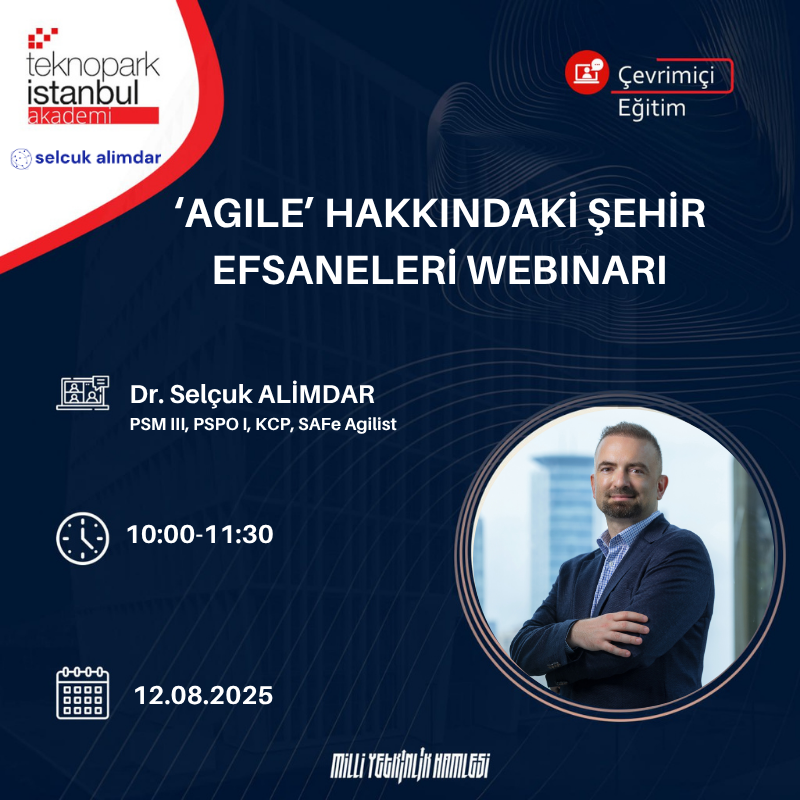 ‘’AGILE" HAKKINDAKİ ŞEHİR EFSANELERİ WEBINARI